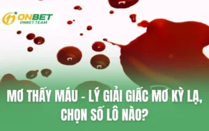 Mơ thấy Máu - Lý Giải Giấc Mơ Kỳ Lạ, Chọn Số Lô Nào?